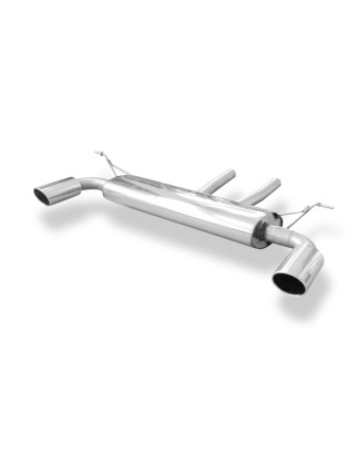 Audi Q7 – 4,2l FSI Silenziatore posteriore con uscite destra e sinistra (duplex) – 129x106 (Cod.