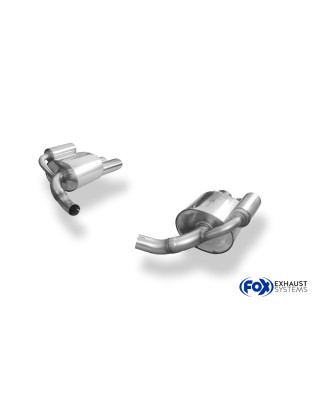 Porsche Panamera 3,6l Silenziatore posteriore destra e sinistra – 2x115x85 t (Cod. F-PO120014-748)
