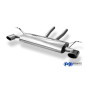 VW Touareg Tipo 7L Silenziatore posteriore con uscite destra e sinistra (duplex) – 140x90 t (Cod. 