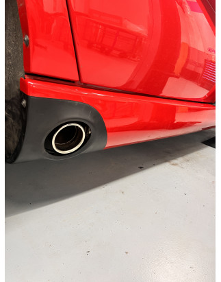 Dodge Viper SRT-10 Silenziatore posteriore sidepipe con thermal isul (Cod. F-DO050023-051T)