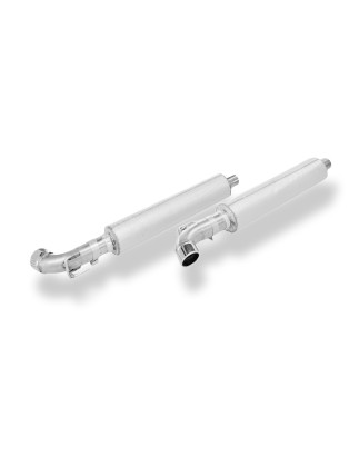 Dodge Viper SRT-10 Silenziatore posteriore sidepipe con thermal isul (Cod. F-DO050023-051T)
