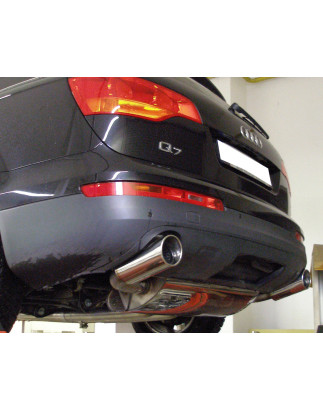 Audi Q7 – 3,0l TDI Silenziatore posteriore con uscite destra e sinistra (duplex) – 129x106 (Cod.