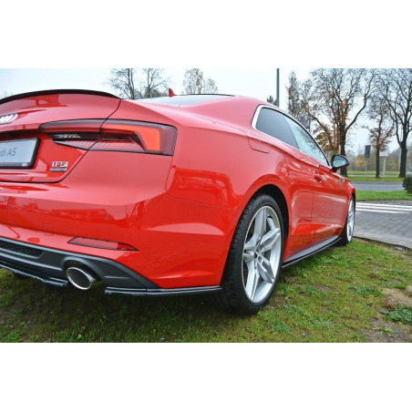 Splitters posteriori laterali Audi A5 F5 S-Line (Cod. M-AU-A5-2-SLINE-RSD1G)