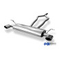 VW Touareg Tipo 7L Silenziatore posteriore con uscite destra e sinistra (duplex) – 140x90 t (Cod. 