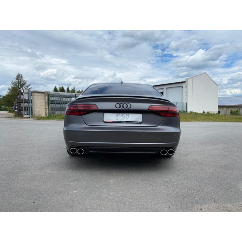 Audi S8 Tipo 4H con Abgasklappen Silenziatore posteriore destra e sinistra - (Cod. F-AU082024-466)