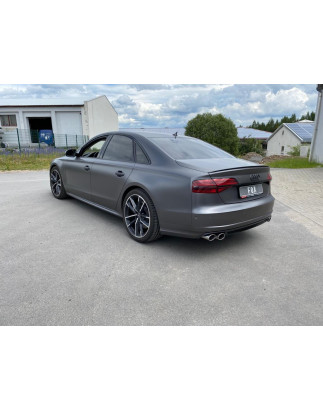 Audi S8 Tipo 4H con Abgasklappen Silenziatore posteriore destra e sinistra - (Cod. F-AU082024-466)