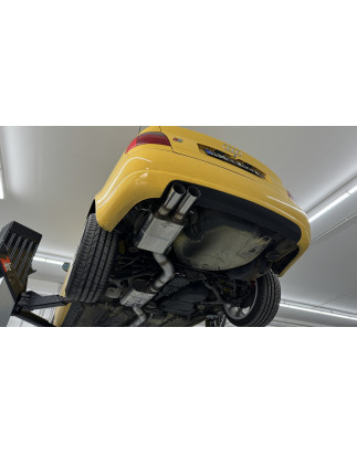 Audi S4 B5 final and Silenziatore anteriore – 2x80 Tipo 10 (Cod. F-AU060152-010-HA)