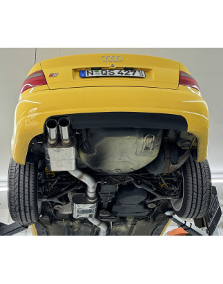 Audi S4 B5 final and Silenziatore anteriore – 2x80 Tipo 10 (Cod. F-AU060152-010-HA)