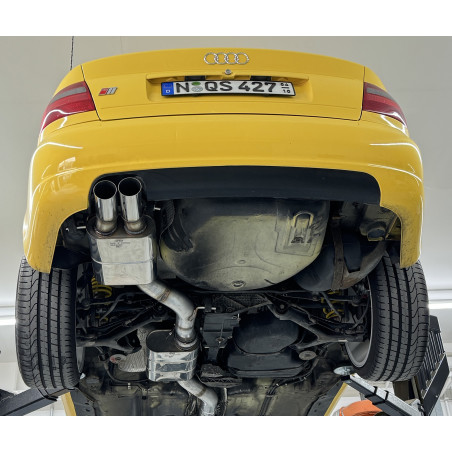 Audi S4 B5 final and Silenziatore anteriore – 2x80 Tipo 10 (Cod. F-AU060152-010-HA)