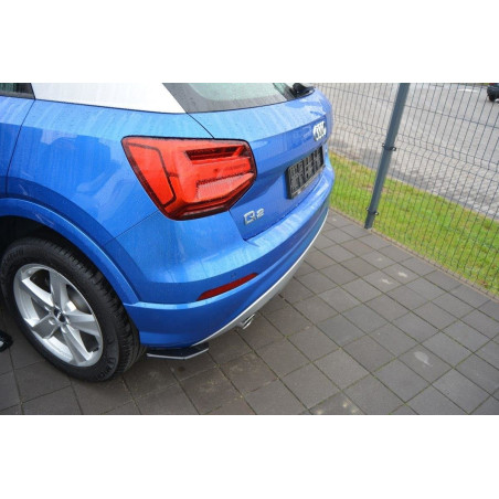 Splitters posteriori laterali Audi Q2 Mk.1 (Cod. M-AU-Q2-1-RSD1G)