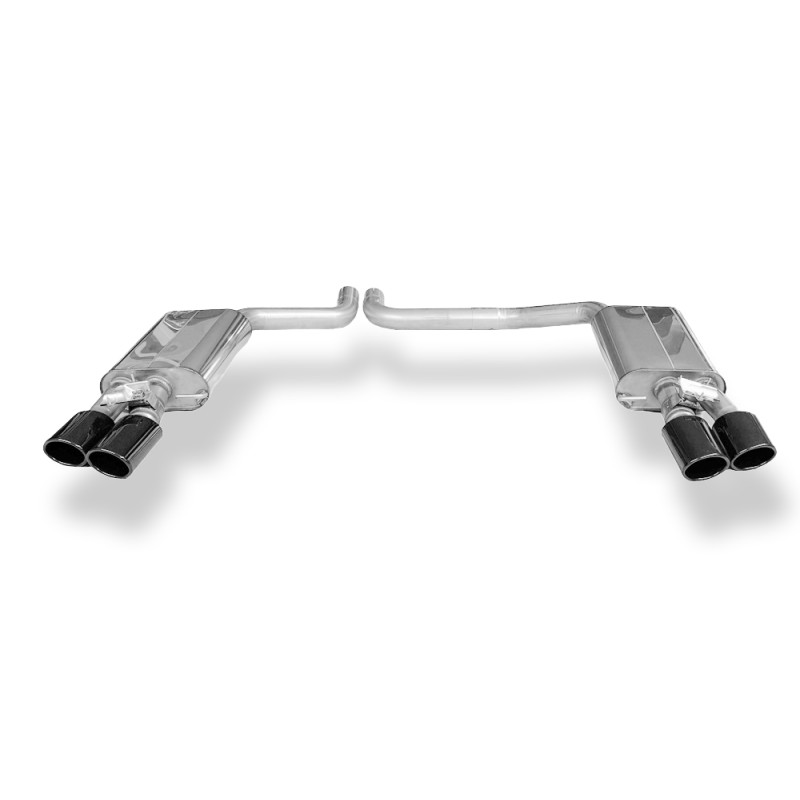 Audi S8 Tipo 4H con Abgasklappen Silenziatore posteriore destra e sinistra - (Cod. F-AU082024-466SG)