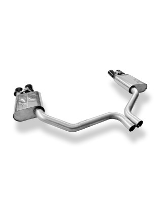 Audi S8 Tipo 4H con Abgasklappen Silenziatore posteriore destra e sinistra - (Cod. F-AU082024-466SG)