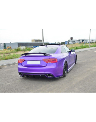 Splitters posteriori laterali Audi RS5 Mk1 (8T) Facelift (Cod. M-AU-RS5-1F-RSD1G)