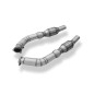 Audi RS4 B7 Manifold pipes 70mm con ECE approved HJS cataly (Cod. F-AU061250-KR)