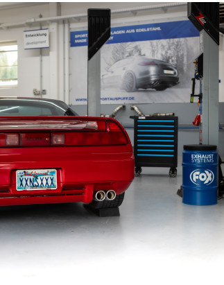 Honda NSX I/ Acura NSX I coupé Silenziatore posteriore finale destra/sinistra (Cod. F-HO160003-128)
