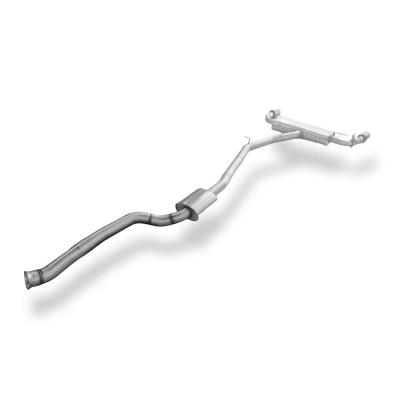 BMW X4 G02 – 30i Silenziatore posteriore con uscita sinistra/destra and front s (Cod. F-BM171015-2