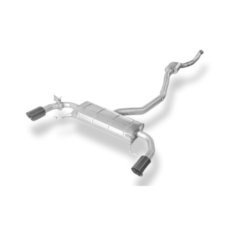 BMW X4 G02 – 30i Silenziatore posteriore con uscita sinistra/destra and front s (Cod. F-BM171015-2