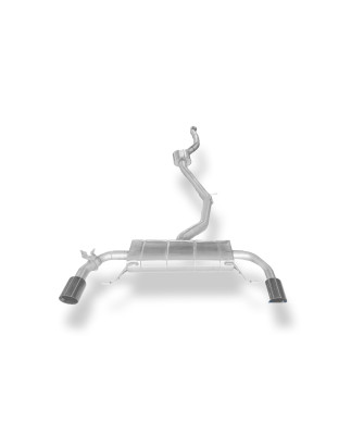 BMW X4 G02 – 30i Silenziatore posteriore con uscita sinistra/destra and front s (Cod. F-BM171015-2