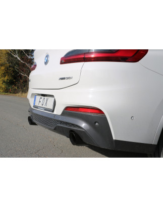 BMW X4 G02 – 30i Silenziatore posteriore con uscita sinistra/destra and front s (Cod. F-BM171015-2