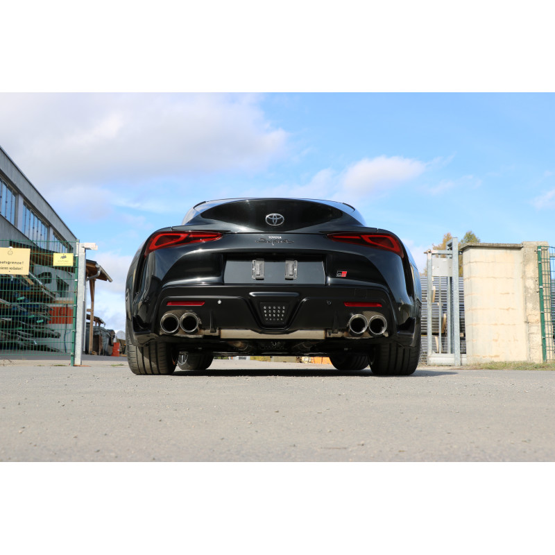 Toyota Supra JTSC Silenziatore posteriore con valvola di scarico – 2x100 (Cod. F-TO062003-294) Toyota Supra JTSC Silenziatore posteriore con valvola di scarico – 2x100 (Cod. F-TO062003-294)
