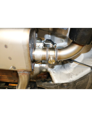 Toyota Supra JTSC Silenziatore posteriore con valvola di scarico – 1x114 (Cod. F-TO062003-295SG)