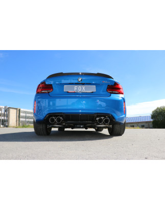 BMW F87 M2 Competition + CS Silenziatore posteriore con valvole (Cod. F-BM180025-292)