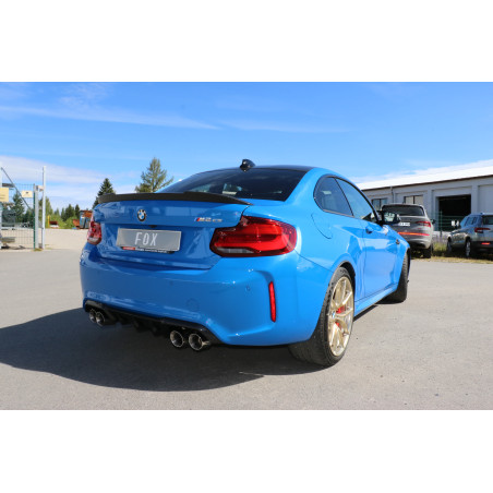 BMW F87 M2 Competition + CS Silenziatore posteriore con valvole (Cod. F-BM180025-292)