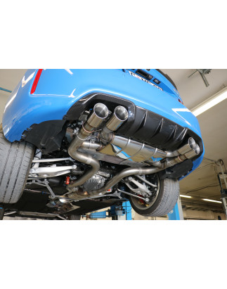 BMW F87 M2 Competition + CS Silenziatore posteriore con valvole (Cod. F-BM180025-292)