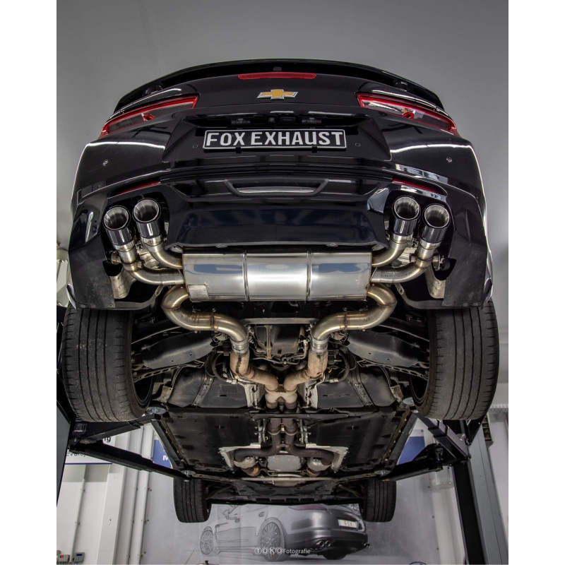 Chevrolet Camaro – A1XC Silenziatore posteriore con valvola di scarico (Cod. F-CE046005-292X)
