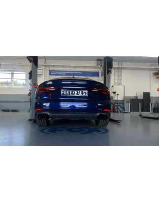 Audi S4/ S5 – B9 Silenziatore posteriore destra e sinistra, mid silencer and (Cod. F-AU121034-294S