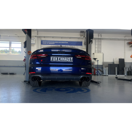 Audi S4/ S5 – B9 Silenziatore posteriore destra e sinistra, mid silencer and (Cod. F-AU121034-294S