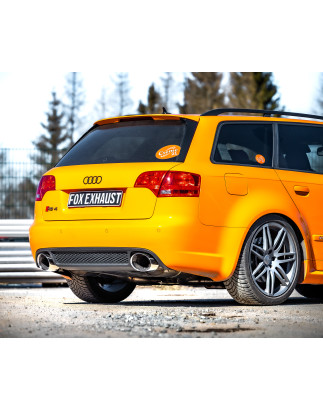 Audi RS4 B7 semisistema da catalizzatore  silenziatore posteriore (Cod. F-AU061254-469-HA)