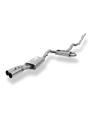 Audi A4 B5 – trazione anteriore impianto di scarico completo, consisting of rea (Cod. F-AU060132-0