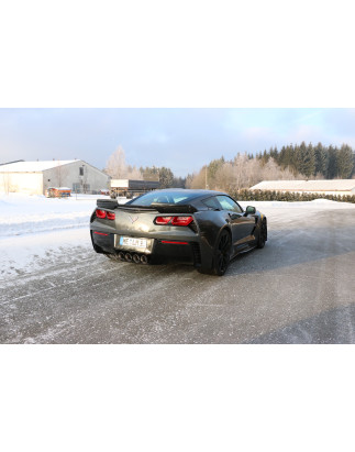 Corvette C7/ Z06 Silenziatore uscita posteriore center – 4x100 Tipo 12 (Cod. F-CE012104-294)