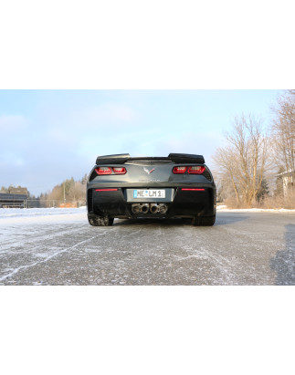 Corvette C7/ Z06 Silenziatore uscita posteriore center – 4x100 Tipo 12 (Cod. F-CE012104-294)