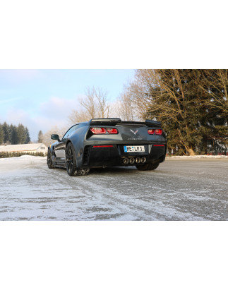 Corvette C7/ Z06 Silenziatore uscita posteriore center – 4x100 Tipo 12 (Cod. F-CE012104-294)