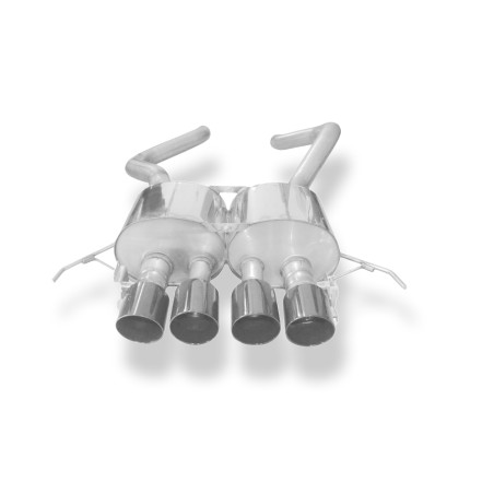 Corvette C7/ Z06 Silenziatore uscita posteriore center – 4x100 Tipo 12 (Cod. F-CE012104-294S)