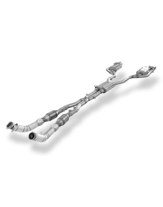 Audi RS4 B7 semisistema da catalizzatore  silenziatore posteriore (Cod. F-AU061254-469-KA)