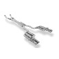 Audi RS4 B7 semisistema da catalizzatore  silenziatore posteriore (Cod. F-AU061254-469-KA)