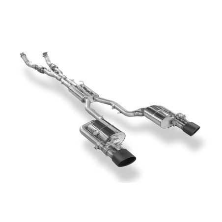 Audi RS4 B7 semisistema da catalizzatore  silenziatore posteriore (Cod. F-AU061254-469B-KA)