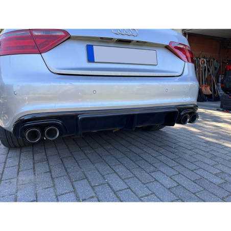 DIFFUSORE PARAURTI AUDI A5 8T S5 LOOK SLINE 2007-2011 (Cod. TF-BFT01493)