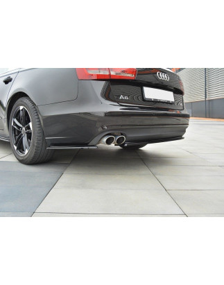 Splitters posteriori laterali Audi A6 Avant / berlina C7  (Cod. M-AU-A6-C7-AV-RSD1G)