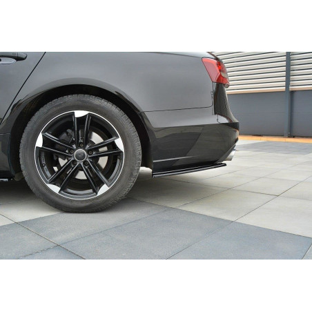 Splitters posteriori laterali Audi A6 Avant / berlina C7  (Cod. M-AU-A6-C7-AV-RSD1G)