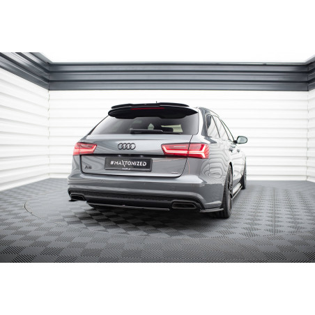 Splitters posteriori laterali V.1 Audi A6 / A6 C7 S-line/ S6 C7 Facelift (Cod. M-AU-A6-C7F-SLINE-AV-