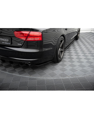 Splitters posteriori laterali Audi A8 D4 (Cod. M-AU-A8-D4-RSD1G)