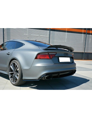 Splitters posteriori laterali V.1 Audi RS7 C7 (Cod. M-AU-RS7-1F-RSD1G)