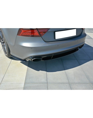Splitters posteriori laterali V.1 Audi RS7 C7 (Cod. M-AU-RS7-1F-RSD1G)