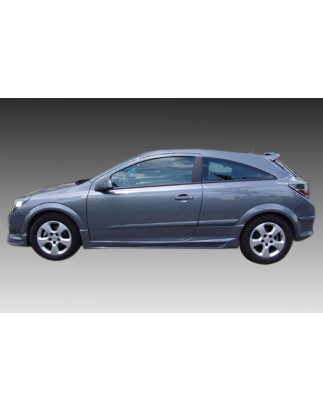 Minigonne laterali V.1 Opel Astra H 3 porte (2004-2009) (Cod. MDK100-003)