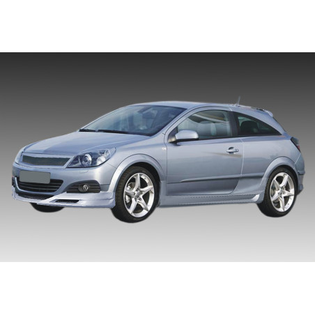 Minigonne laterali V.2 Opel Astra H 3 porte (2004-2009) (Cod. MDK100-004)