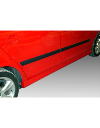 Minigonne laterali Skoda Fabia Mk2 (2007-2014) (Cod. MDK117-003)